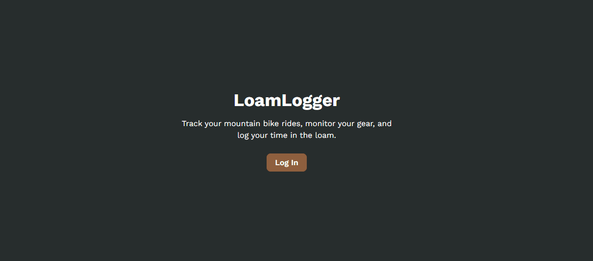 Loam Logger app preview